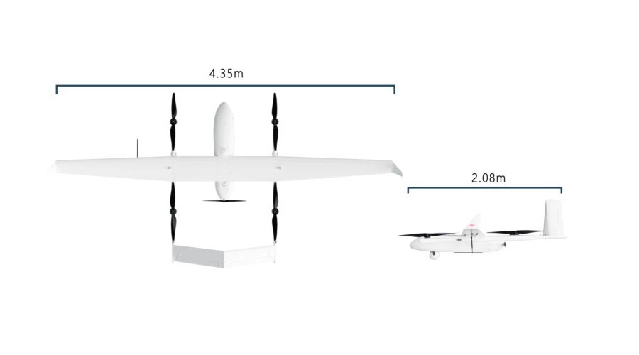 CW 25E Chinese UAV (F)